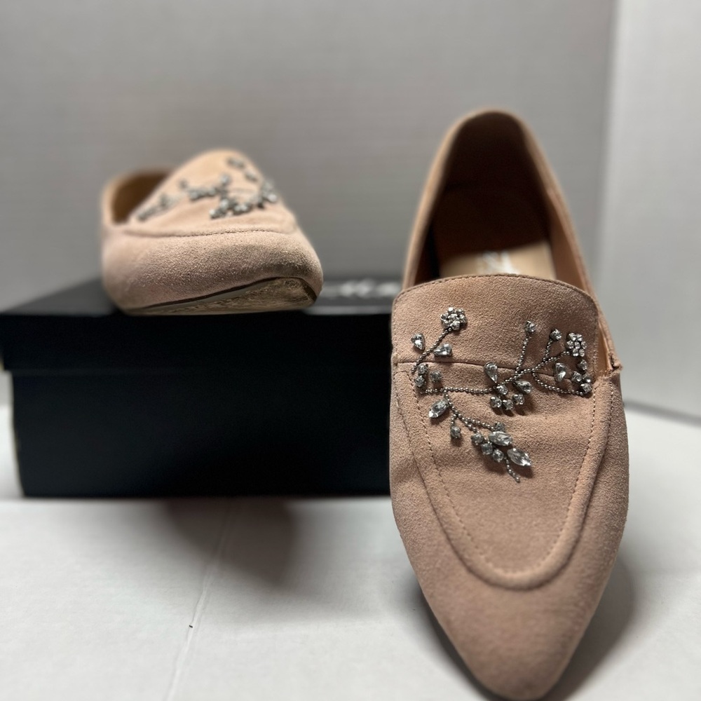 Elegant Embellished Women's Loafers